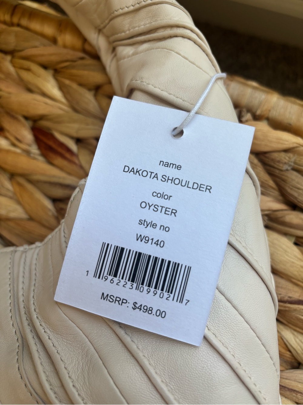 NWT Walter Baker Dakota Shoulder, Oyster Slouch Hobo - Picture 5 of 12